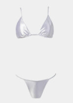 MYKONOS BIKINI TOP – WHITE GLOWY - Image 3