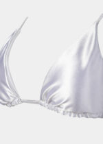 MYKONOS BIKINI TOP – WHITE GLOWY - Image 2