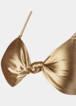 MARBELLA BIKINI TOP – GOLD SHINY - Image 2