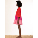 COLOR BLOCK MINI DRESS - Image 2