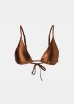 MYKONOS BIKINI TOP – BRONZE GLOWY