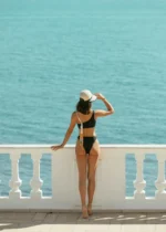 AMALFI ONE PIECE – BLACK DACRON - Image 3