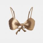MARBELLA BIKINI TOP – GOLD SHINY