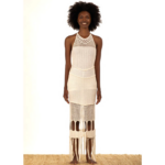 CROCHET MAXI DRESS WITH FRINGES - Image 3