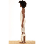 CROCHET MAXI DRESS WITH FRINGES - Image 4