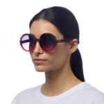 MONICA ROUND HAVANA PINK - Image 3