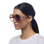 MONICA ROUND PINK HAVANA - Image 2