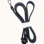 BLACK RUCHED BAG - Image 4