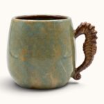 BLUE SEAHORSE JUMBO MUG