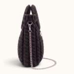 BLACK BRAIDED HANDLE BAG - Image 2