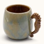 BLUE SEAHORSE JUMBO MUG - Image 2