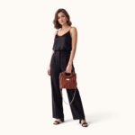 CAMEL BRAIDED HANDLE BAG - Image 4