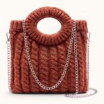 CAMEL BRAIDED HANDLE BAG - Image 3