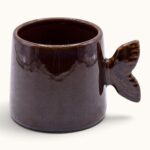 DARK BLUE TAIL VINTAGE MUG - Image 2