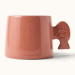 PINK FISH VINTAGE MUG