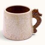 BEIGE SEAHORSE VINTAGE MUG - Image 2