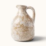 BEIGE CERAMIC JUG
