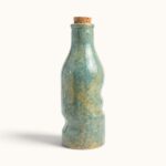 TURQOISE CERAMIC BOTTLE