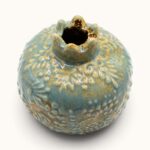 TURQOISE CERAMIC POMEGRANTE BIG - Image 2