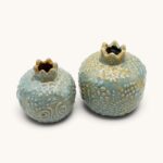 TURQOISE CERAMIC POMEGRANTE SMALL - Image 4