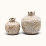 BEIGE CERAMIC POMEGRANTE BIG - Image 3