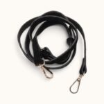 SUEDE SHOULDER BAG BLACK - Image 4