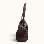 DARK BROWN SHOULDER BAG - Image 2